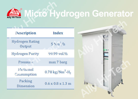 Przenośny generator mikro-hydro, urządzenie do oczyszczania wodoru 5 Nm3 / H